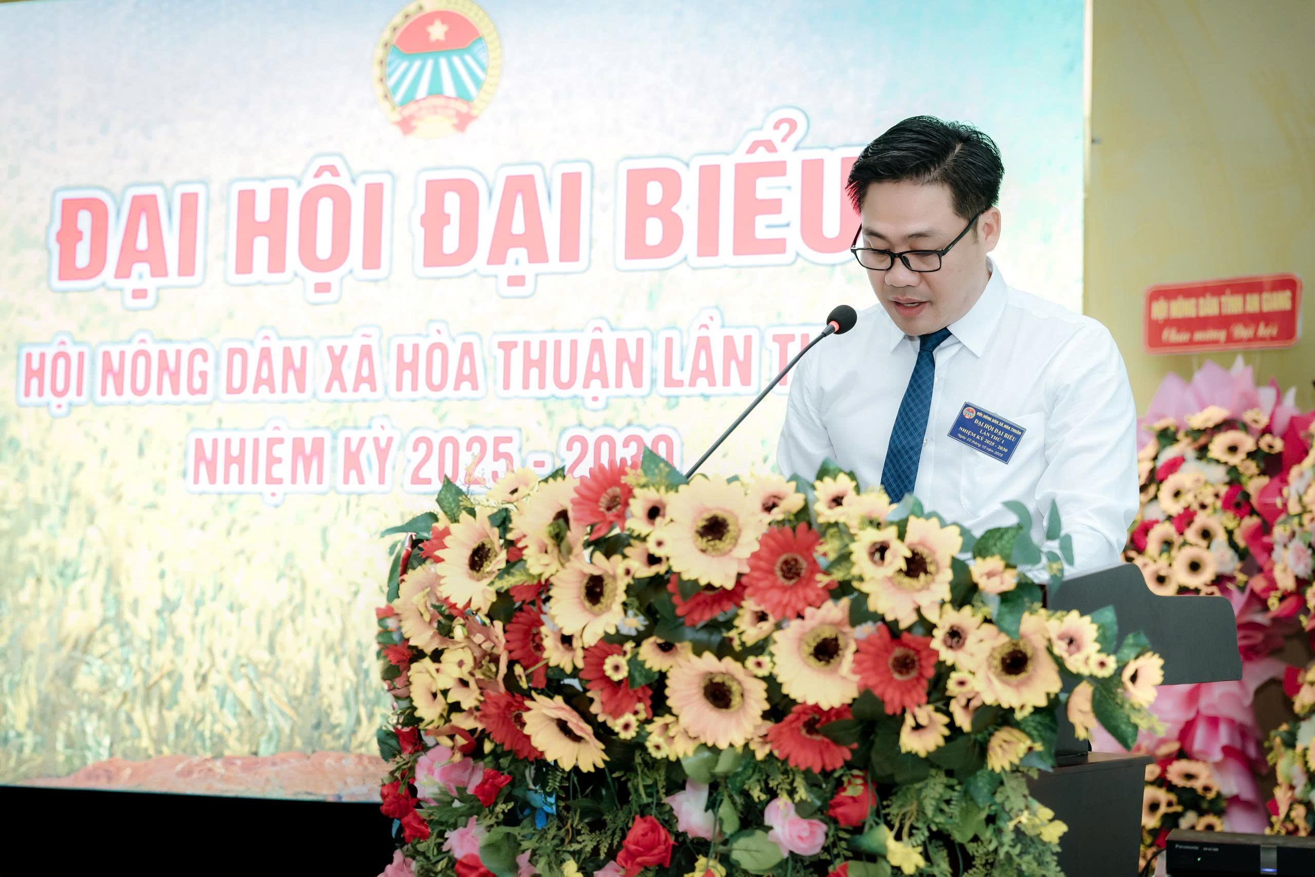 Đồng chí Nguyễn Tiến Nhân, Uỷ viên Ban thường vụ - Phó trưởng Ban công tác Nông dân Hội Nông dân tỉnh An Giang 