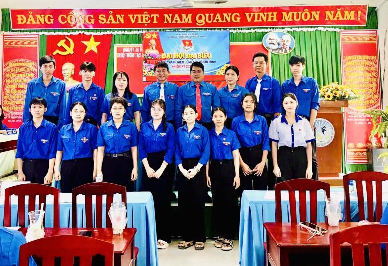 TRƯỜNG THCS&THPT HÒA THUẬN TỔ CHỨC THÀNH CÔNG ĐẠI HỘI ĐẠI BIỂU ĐOÀN TNCS HỒ CHÍ MINH NHIỆM KỲ 2026 - 2027